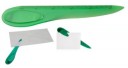 Deschizator plicuri din plastic verde AP844010-07 